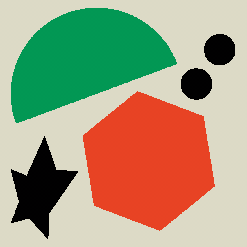 4 formes se transforment, bien vu.